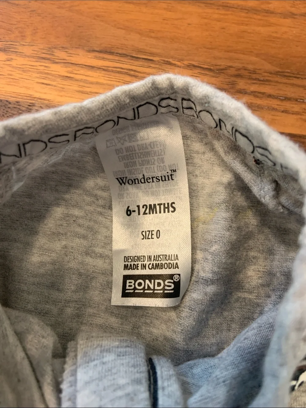Bonds Baby Zip Wondersuit - Pirate Ship 6-12M - Like New